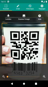 Scanner de codes QR (français) screenshot