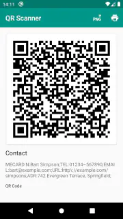 Scanner de codes QR (français) screenshot 7