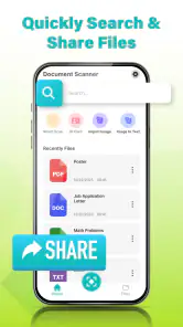 Scanner De Documents, Scan PDF screenshot