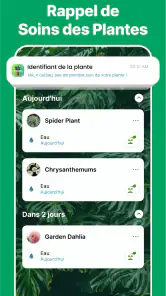Scanner identifiant plante screenshot