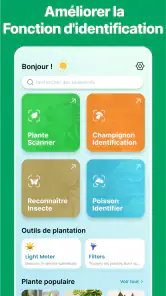 Scanner identifiant plante screenshot