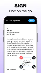 Scanner PDF : Scanner vers PDF screenshot