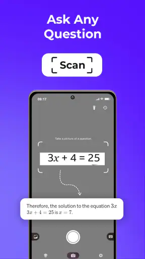 ScanSolve - AI Homework Helper screenshot 1
