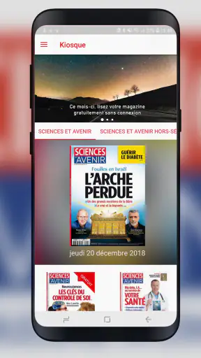 Sciences et Avenir magazine screenshot 1