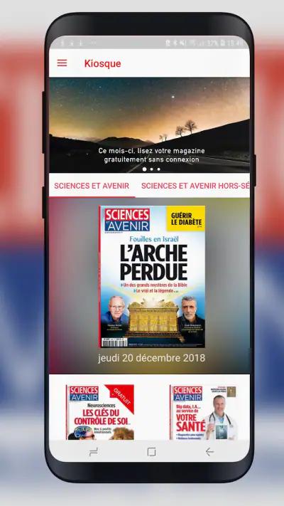 Sciences et Avenir magazine screenshot 1