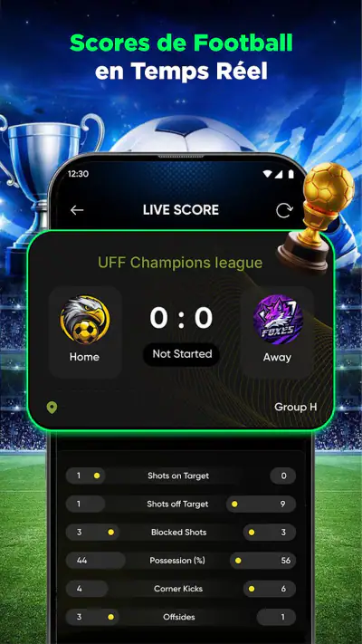 Scores Foot en Direct & Actus screenshot 1