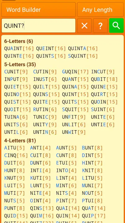 Scrabble Expert Français screenshot 1