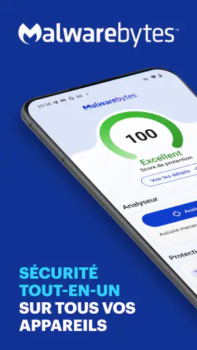 Sécurité mobile Malwarebytes screenshot 1