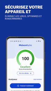 Sécurité mobile Malwarebytes screenshot