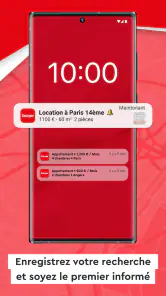 SeLoger annonces immobilières screenshot