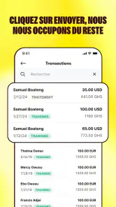 Sendwave-Envoyez de l'argent screenshot