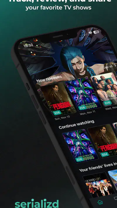 Serializd - Track TV Shows screenshot 1