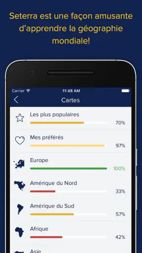 Seterra Géographie screenshot 1