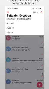 SFR Mail screenshot