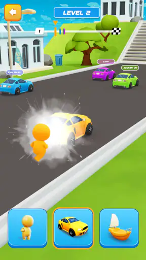 Shape Transforming: Shape Race screenshot 1
