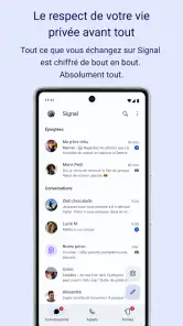 Signal - Messagerie privée screenshot