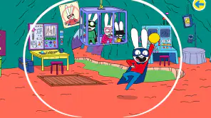 Simon Super Lapin et Pr. Wolf screenshot 1