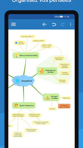 SimpleMind Pro - Mind Mapping screenshot 1