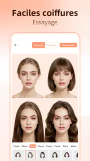 Simulation coiffure coupe screenshot 3