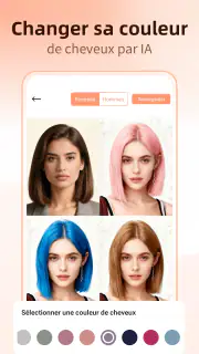 Simulation coiffure coupe screenshot 4