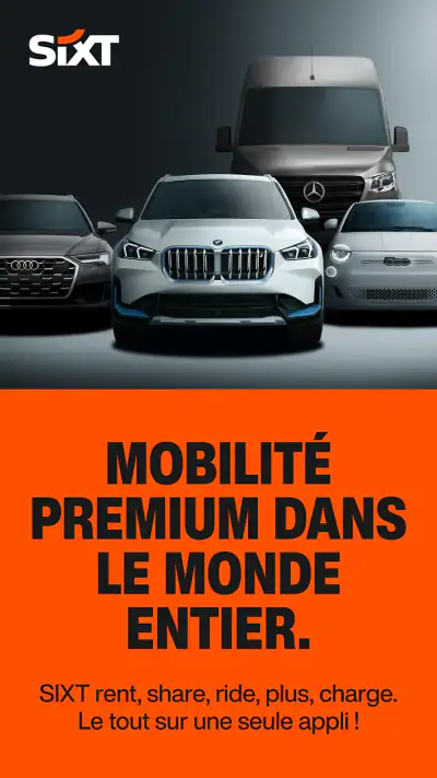SIXT. rent. share. ride. plus. screenshot 1