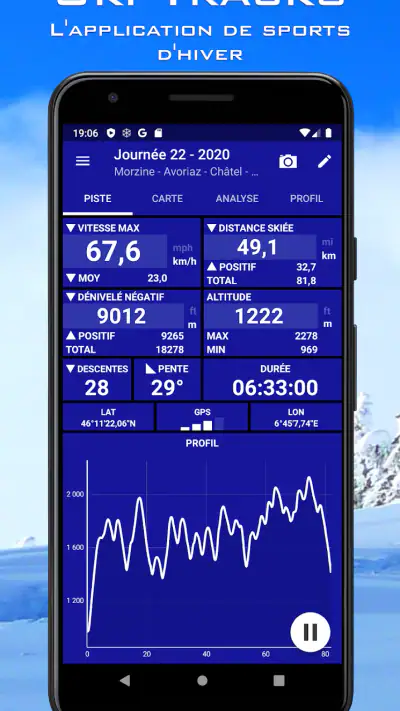 Ski Tracks screenshot 1