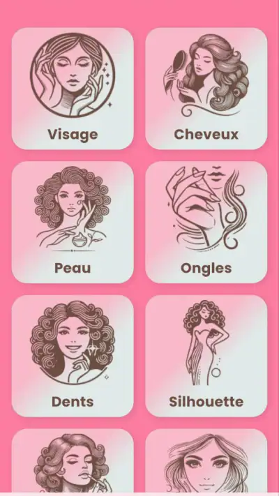 Skin Care : Visage et Cheveux screenshot 1