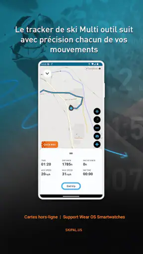 SkiPal - Piste de ski screenshot 1