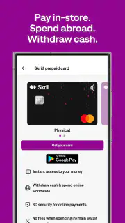 Skrill – Payez et envoyez screenshot 5