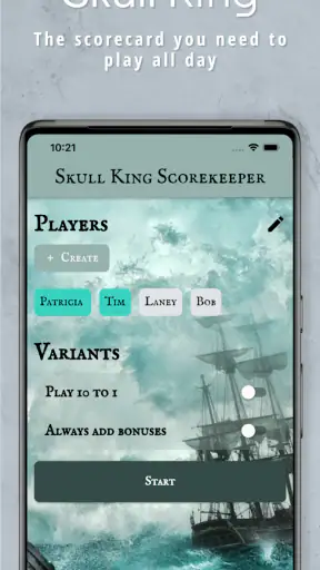 Skull King Scorer screenshot 1
