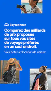 Skyscanner Vols Hôtels screenshot
