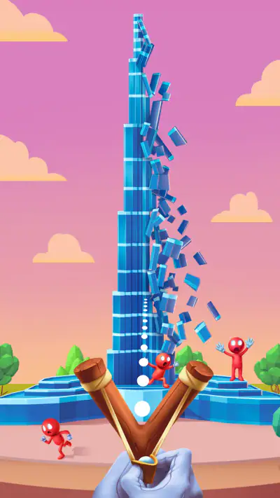 Slingshot Smash : stand de tir screenshot 1