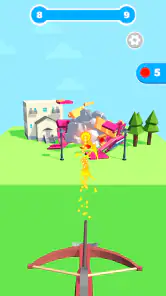 Slingshot Smash : stand de tir screenshot