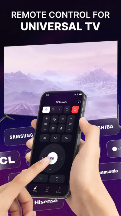Smart TV Remote - Universal TV screenshot 1