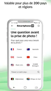 Smartphone iD - Photo identité screenshot