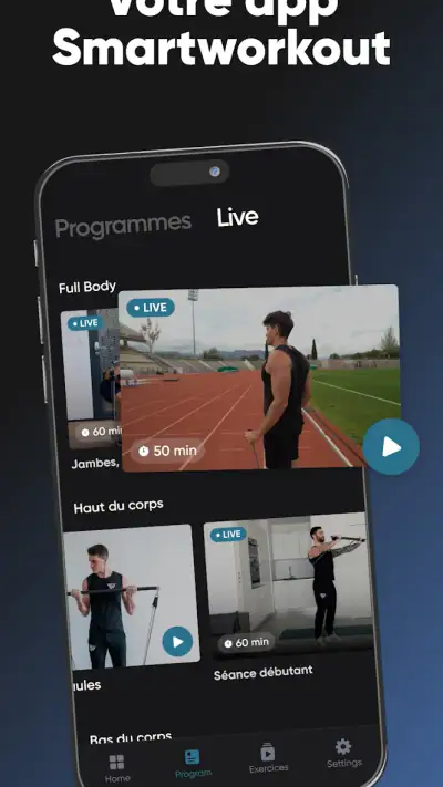 SmartWorkout - Coach Fitness screenshot 1