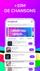 Smule : Chantez et Karaoké screenshot