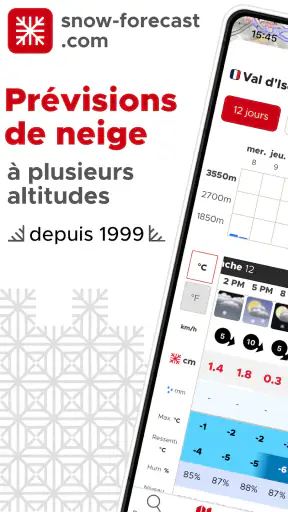 Snow-Forecast.com screenshot 1