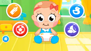 Soins bébé: jeux de bébé screenshot 1