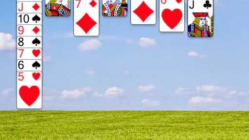 Solitaire classique NETFLIX screenshot