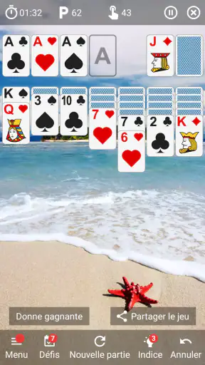 Solitaire Français Classique screenshot 1