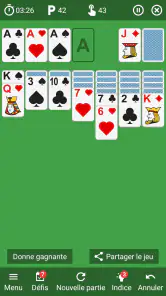 Solitaire Français Classique screenshot