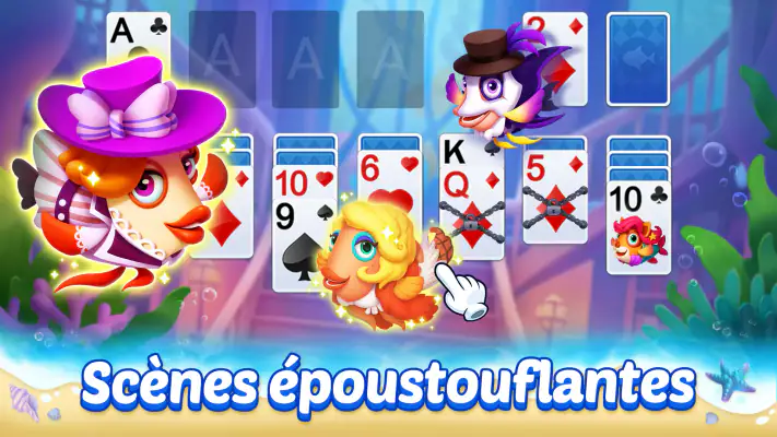 Solitaire poissons 3D screenshot 1