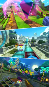 Sonic Forces: Jeu de course screenshot
