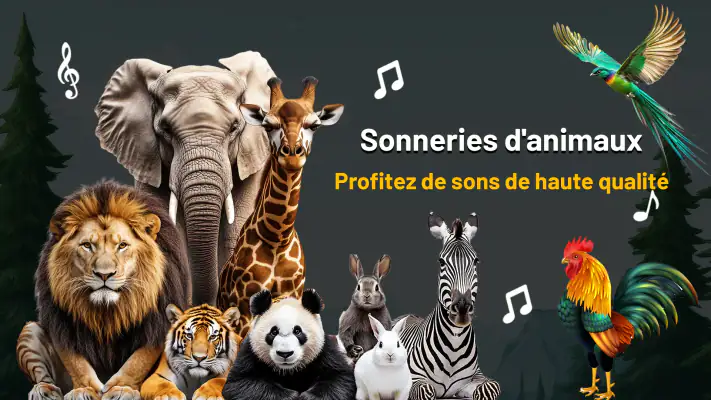 Sonneries d'animaux screenshot 1