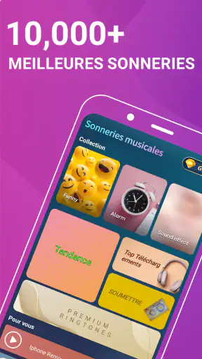 Sonneries de téléphone musique screenshot 1