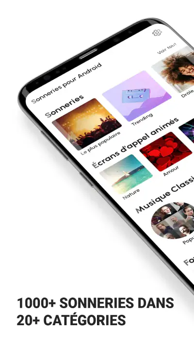 Sonneries pour Android™ screenshot 1