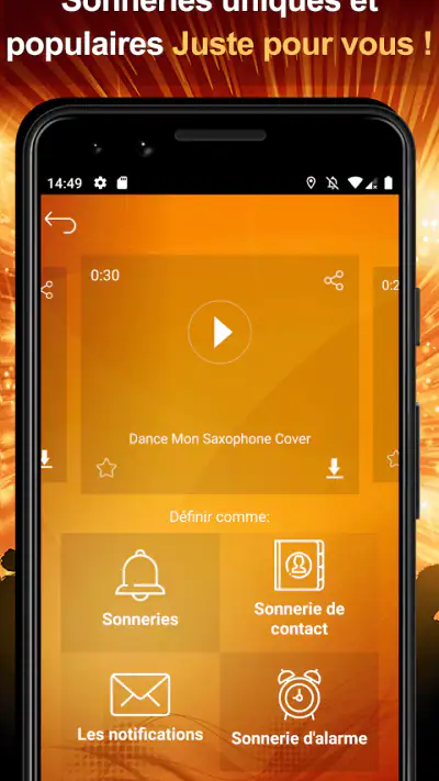 Sonneries Téléphone Android screenshot 1