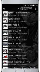 SONS DE MOTO screenshot