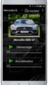 SONS DE VOITURE screenshot